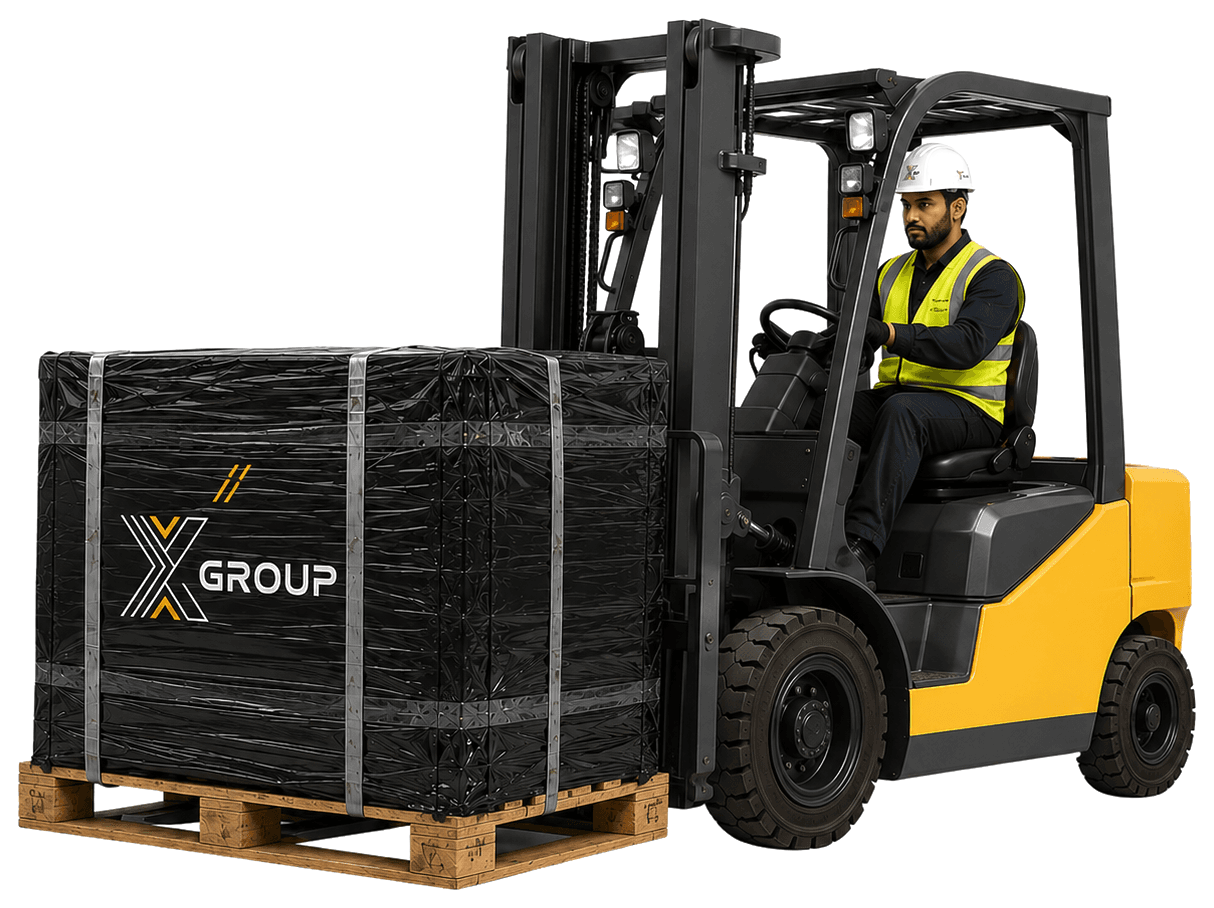X Group forklift driver